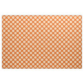 Große Retro Punkte - blasse Orange und Mandarine Stoff (Fat Quarter (45,7 x 55,9 cm))