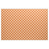 Große Retro Punkte - Mandarine und blasse Orange Stoff (Fat Quarter (45,7 x 55,9 cm))
