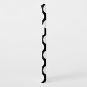 Große Retro-Punkte - weiß und schwarz Case-Mate Samsung Galaxy Hülle (Hinten/Rechts)