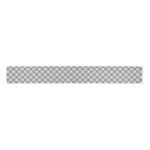 Große Retrodots - grau/grau Ripsband (Vorderseite)