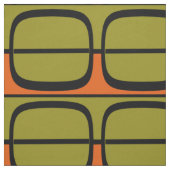 Große Retropaneele schwarz Stoff (Muster)