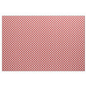 Große Retropunkte - rot und weiß Stoff (Yard (91,4 cm))
