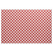 Große Retropunkte - rot und weiß Stoff (Fat Quarter (45,7 x 55,9 cm))