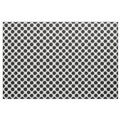 Große Retropunkte - schwarz-weiß Stoff (Fat Quarter (45,7 x 55,9 cm))