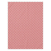 Große Retropunkte - weiß und rot Tischdecke (Vorderseite)