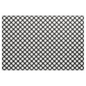 Große Retropunkte - weiß und schwarz Stoff (Fat Quarter (45,7 x 55,9 cm))