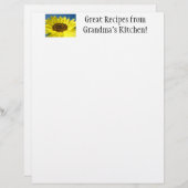 Große Rezepte aus der Küche von Großma! Briefbogen (Vorne/Hinten)