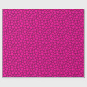 Große rosa Erbsen Geschenkpapier (Flach)