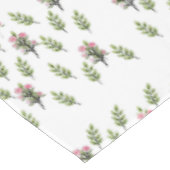 Große rosa Sträuße  Tischdecke (Schrägansicht)
