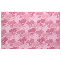Große rosa Vintage viktorianische florale Rosen Te