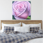 Große Rose 2003 Leinwanddruck (Insitu (Schlafzimmer))