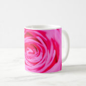 große Rose Bud nah-up, mit verschwommenem Effekt B Kaffeetasse (VorderseiteRechts)