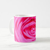 große Rose Bud nah-up, mit verschwommenem Effekt B Kaffeetasse (Vorderseite Links)