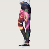 Große Rose Leggings (Links)