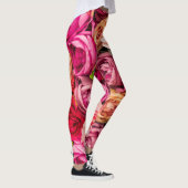 Große Rose Leggings (Rechts)
