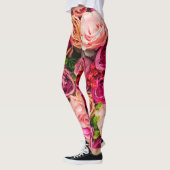 Große Rose Leggings (Links)