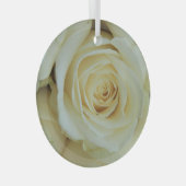 Große Rose Ornament Aus Glas (Vorderseite Rechts)