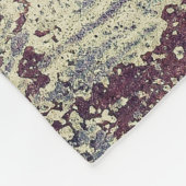 Große Rosthintergründe - perfekte Hintergrundabstr Fleecedecke (Ecke)