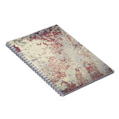 Große Rosthintergründe - perfekte Hintergrundabstr Notizblock (Rechte Seite)