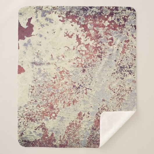 Große Rosthintergründe - perfekte Hintergrundabstr Sherpadecke (Vorderseite)