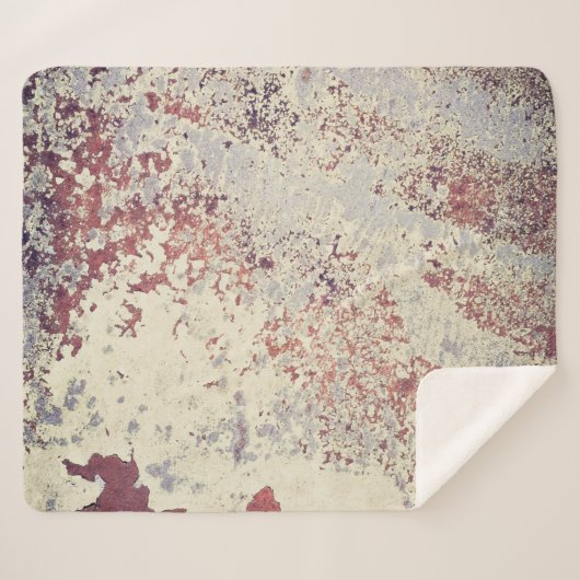 Große Rosthintergründe - perfekte Hintergrundabstr Sherpadecke (Vorderseite (Horizontal))