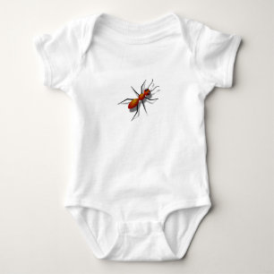 Große Rote Ameise Baby Strampler