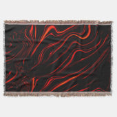 Große rote lange Spuren über schwarzem Hintergrund Decke (Vorderseite)