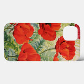 Große rote Mohnblumen Case-Mate iPhone Hülle (Rückseite (Horizontal))