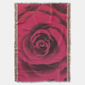 Große Rote Rose Decke (Vorderseite Vertikal)