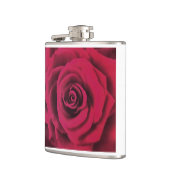 Große Rote Rose Flachmann (Links)