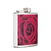 Große Rote Rose Flachmann (Rechts)