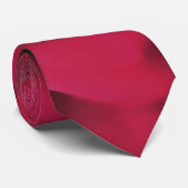 Große Rote Rose Krawatte (Gerollt)