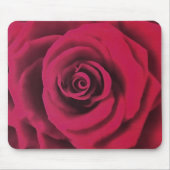 Große Rote Rose Mousepad (Vorne)
