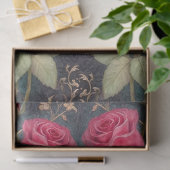 Große Rote Rosen für Kunsthandwerk und Dekorelemen Seidenpapier (Geschenk)