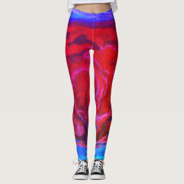 Große rote Stelle der Jupiter-Leggings Leggings