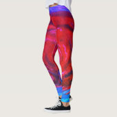 Große rote Stelle der Jupiter-Leggings Leggings (Links)