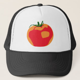 Große rote Tomate Truckerkappe