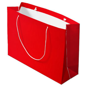Große rote Tüte, wahnsinnig rot (die Roten sind di Geschenktüte