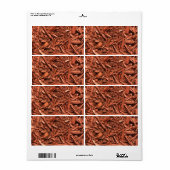 Große, rote Zedernmückenmückenlandschaft (Vorne)