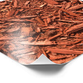 Große, rote Zedernmückenmückenlandschaft Fotodruck (Ecke)