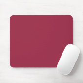 Große Rubintaufe (einfarbig) Mousepad (Mit Mouse)