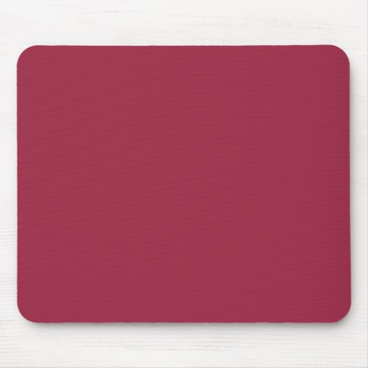 Große Rubintaufe (einfarbig) Mousepad (Vorne)