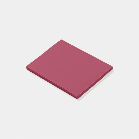 Große Rubintaufe (einfarbig) Post-it Klebezettel (angewinkelt)