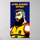 Große Rugby Poster (Vorne)