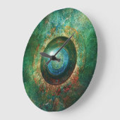 Große runde Portaluhr Wanduhr (Winkel)