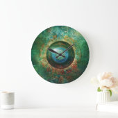 Große runde Portaluhr Wanduhr (Zuhause)