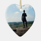 Große runde Spitze in Gettysburg Keramik Ornament (Rechts)