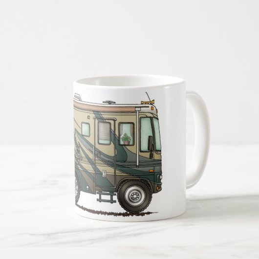 Große RV-Camper-Tassen - besonders angefertigt Kaffeetasse (VorderseiteRechts)