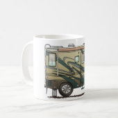 Große RV-Camper-Tassen - besonders angefertigt Kaffeetasse (Vorderseite Links)