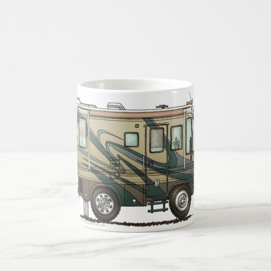 Große RV-Camper-Tassen - besonders angefertigt Kaffeetasse (Mittel)